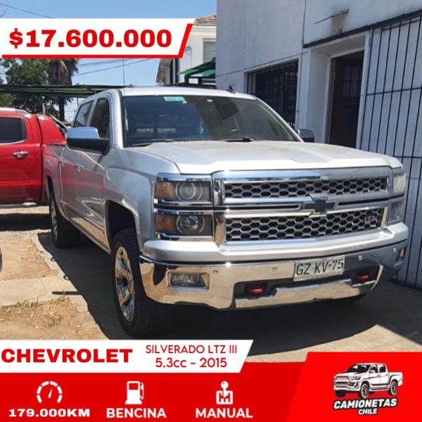 Chevrolet Silverado LTZ III, Oportunidad, 2015