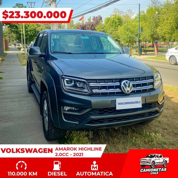 VOLKSWAGEN AMAROK HIGHLINE 4X4 DIESEL AUTOMATICA 2021 (alemana)