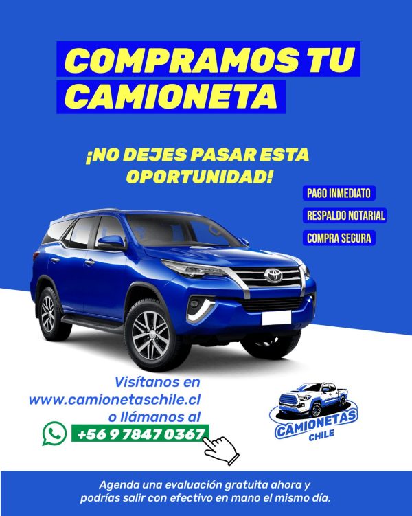 PORQUE DEJAR TU CAMIONETA EN CONSIGNACION EN CAMIONETASCHILE - Imagen 2