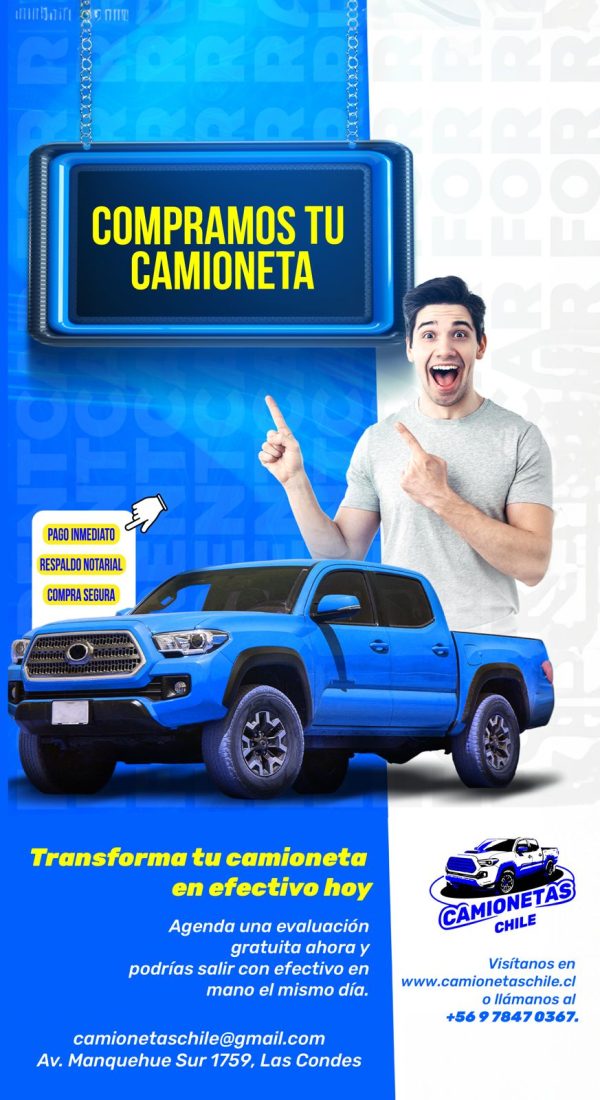 PORQUE DEJAR TU CAMIONETA EN CONSIGNACION EN CAMIONETASCHILE - Imagen 4